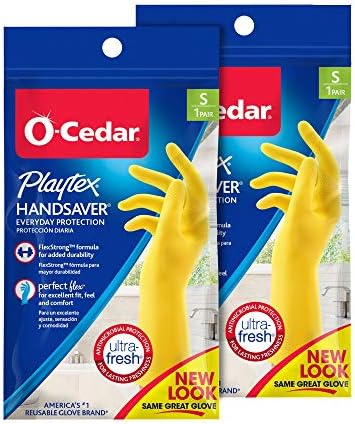 Playtex HandSaver Reusable Gloves - Small Size 2 Pairs