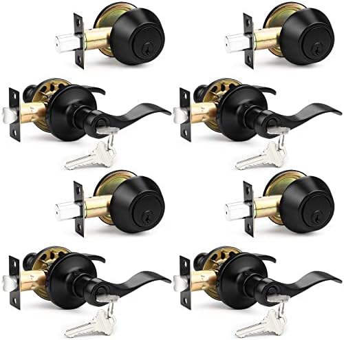 Probrico Front Door Entry Lever Lockset
