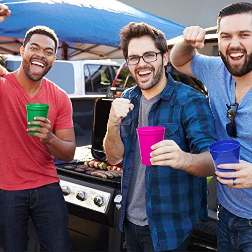 Rolling Sands Reusable Plastic Cups 50-Pack