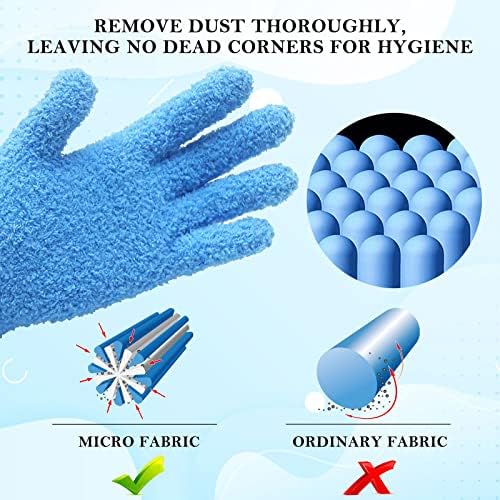 Evridwear Microfiber Plant Dusting Gloves