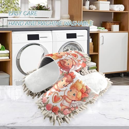 Burbuja Valentine Mop Slippers Washable Design for Men Women