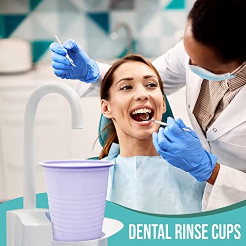 5 oz Yellow Disposable Cups for Mouthwash Reusable Uses