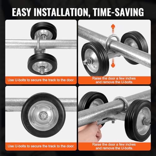 High-Duty Rolling Gate Kit for Heavy Doors