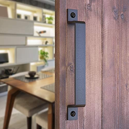 VivaLight Rustic Rod Pull 10 Steel Door Hardware Easy Install