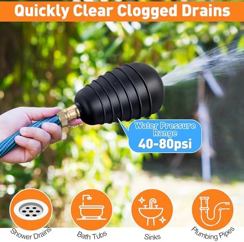 Enhon Drain Bladder Efficiently Unclogs Blockages
