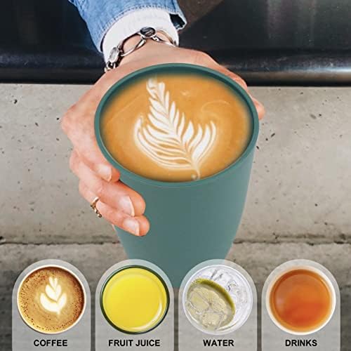 Nature-Charmed Premium Wheat Straw Cups