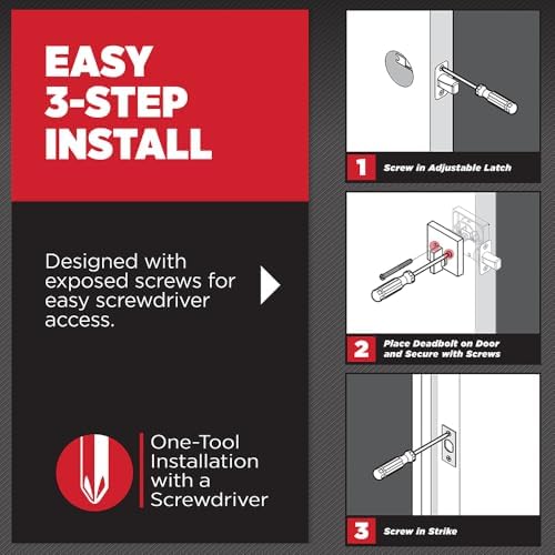 Secure Easy SmartKey Deadbolt Lock
