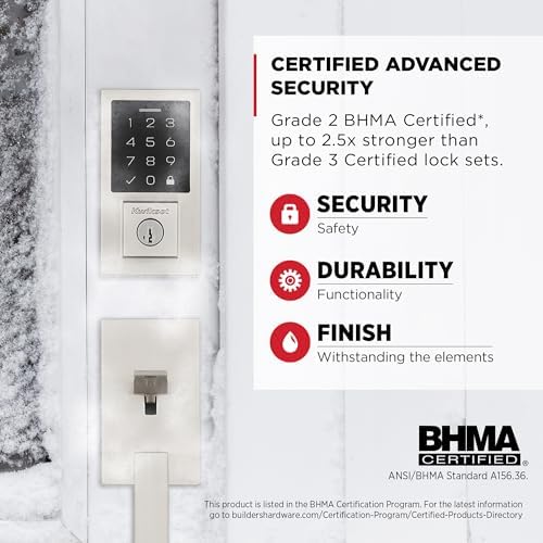 Kwikset SmartCode 270 Secure Simple and Modern Door Lock