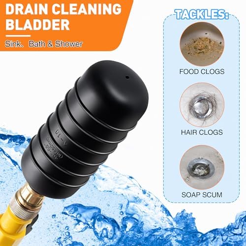 Enhon Drain Bladder Efficiently Unclogs Blockages