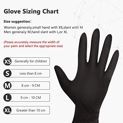 Kexle Nitrile Gloves 100 XLUS