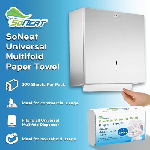 High-Quality Multi-Fold Paper Towels for Absorbing Messes