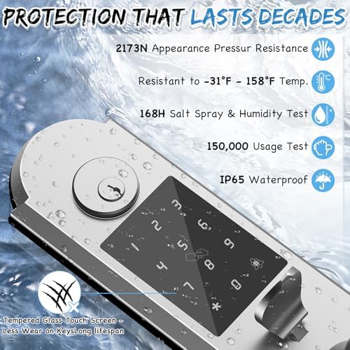Eseesmart Front Door Lock with Keyless Entry