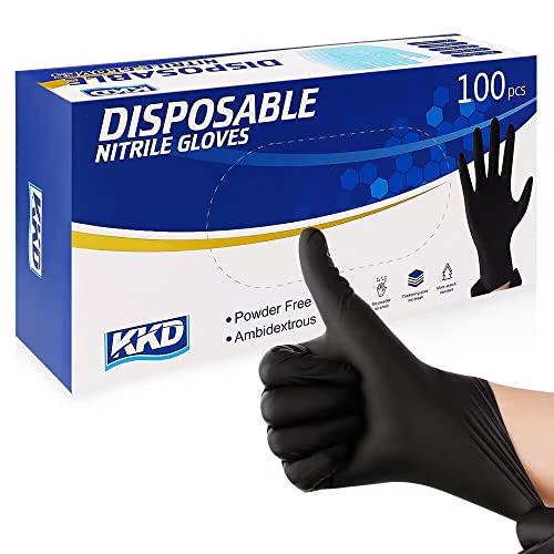 Disonium Nitrile Gloves Latex-Free Powder-Free 100 Count Large 55 Mil