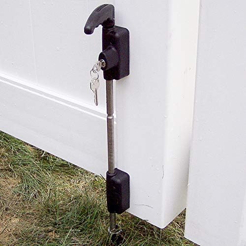 DD LokkBolt - Premium Drop Bolt for Wood and Vinyl Gates