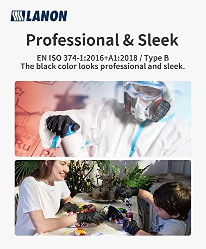 Professionallyconstructed XL Nitrile Gloves for Daily Use