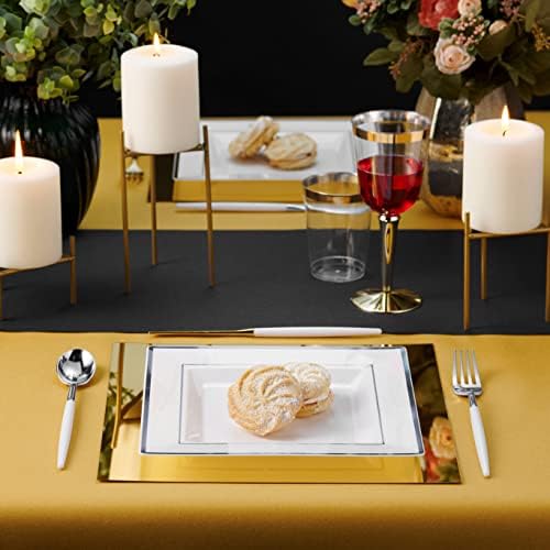 Perfect 50-Pack Disposable Dinner Plates