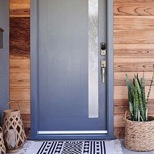 Secure Modern Door Lock with Touchscreen and Back-Up Key