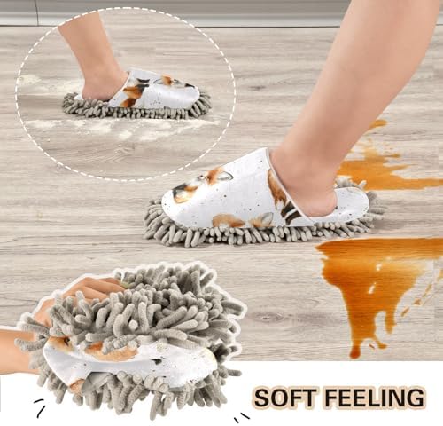 Flibborn Microfiber Mop Slippers