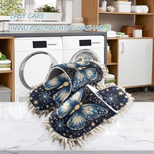 Microfiber Slippers Soft Durable Washable for Floors