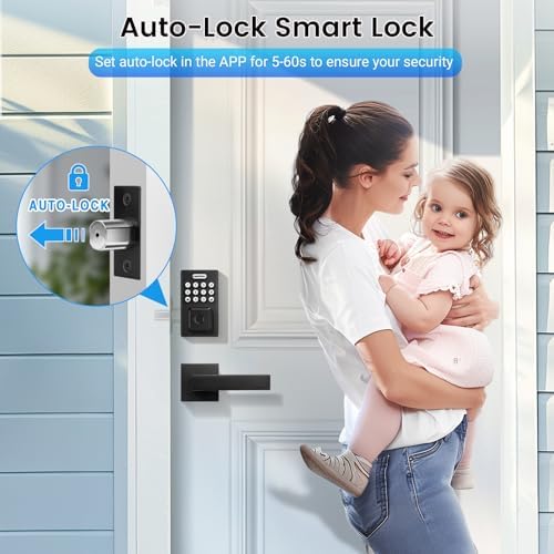 Secure Front Door Lock with Fingerprint Recognition