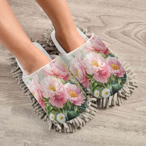 Burbuja Flowers Mop Slippers Combat Floor Grime Effortlessly