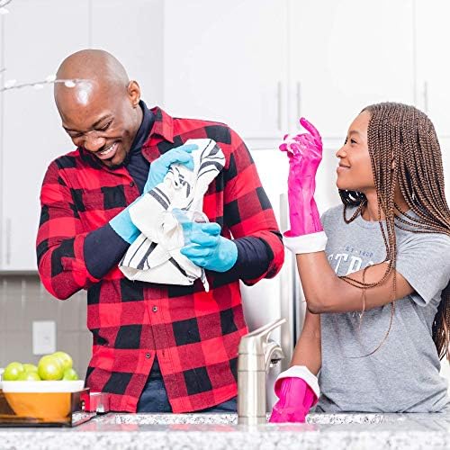 Playtex Reusable Cleaning Gloves with Drip-Catch Cuff