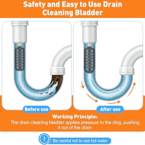 Enhon Drain Bladder Efficiently Unclogs Blockages