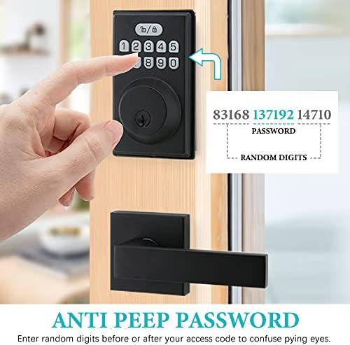 Advanced Door Lock System with Keypad for All-Day Security