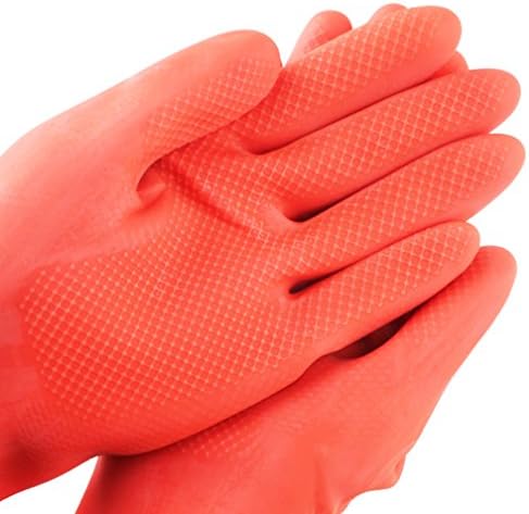 Premium Reusable Natural Rubber Gloves for Cleaning Prodigies