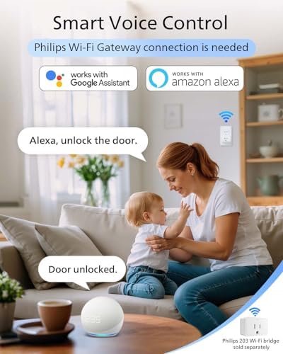 Fingerprint Keyless Entry Door Lock with App Control