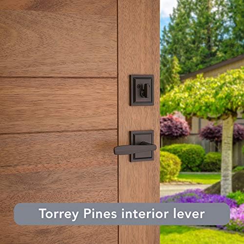 Baldwin SmartKey Front Entry Door Handle Set - Venetian Bronze