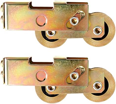 10-inch Durable Steel Sliding patio Door Rollers with 265-lb Capacity