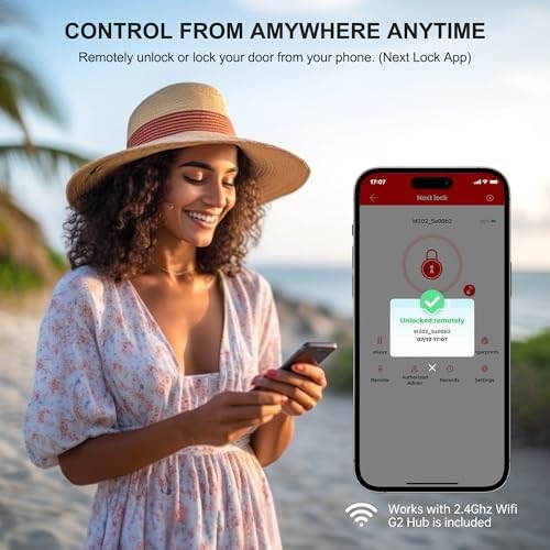 Hornbill Smart Deadbolt Lock with Alexa Google Home Integration