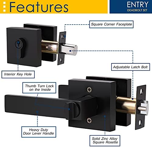 Secure Reliable Door Lever Set