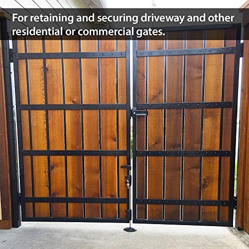 DD Technologies LB118BX LokkBoltLockable Security Drop Bolt for Metal Gates