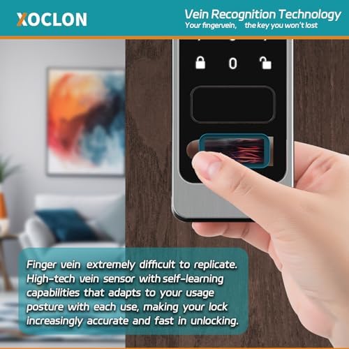 Finger Vein Smart Door Lock by XOCLON