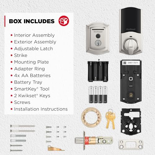 Secure Easy Kwikset Halo Touch Smart Deadbolt with Fingerprint Entry