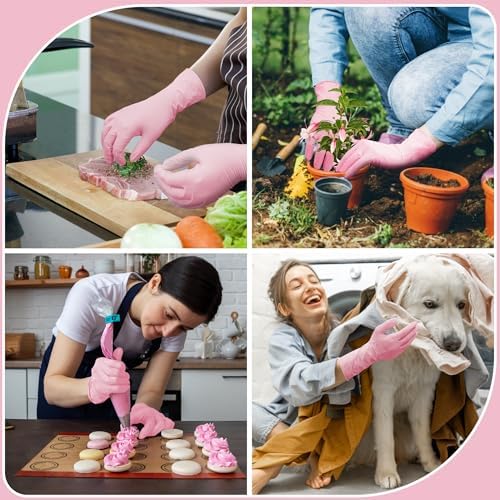 SwiftGrip Disposable Nitrile Dishwashing Gloves