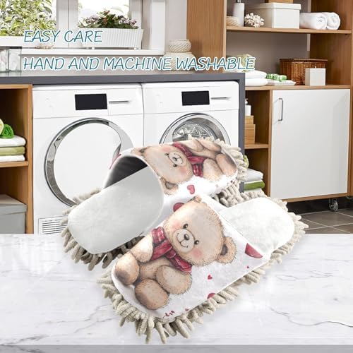 Burbuja Valentine Bear Mop Slippers