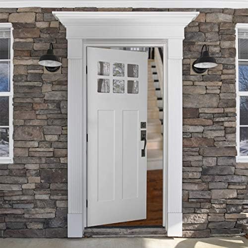Zinc Alloy Door Handle Set with Adjustment Lever Matte Black