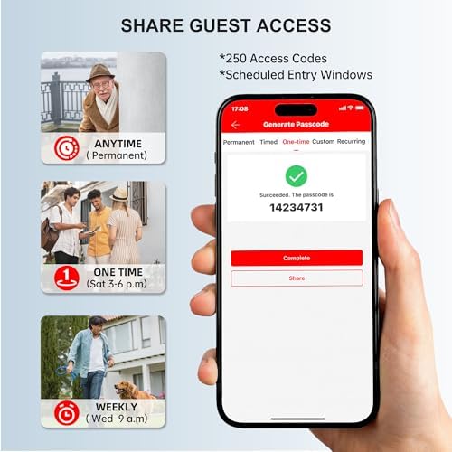 Hornbill Smart Deadbolt Lock with Alexa Google Home Integration