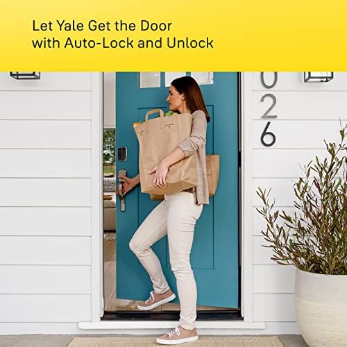 Yale - Deadbolt with Z-Wave Keypad Code Black Suede