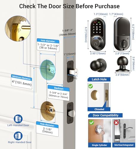 Veise Smart Lock for Front Door