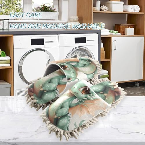 Premium Microfiber Mop Slippers for Mopping and Comfort