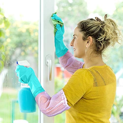 Elgood Reusable Long Sleeve Raise Hand Gloves Non-Slip Latex Free