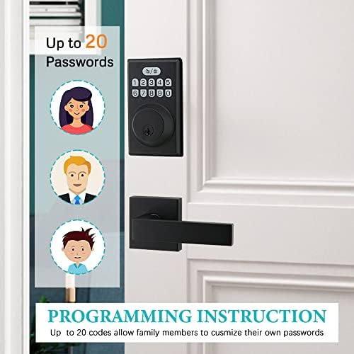Advanced Door Lock System with Keypad for All-Day Security