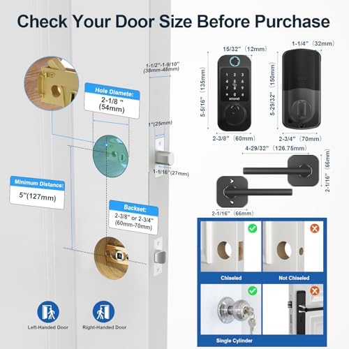 Unlock Your Front Door - Keyless Door Lock Set