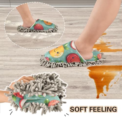 Adorable Fruits Microfiber Slipper Slippers for MenWomen