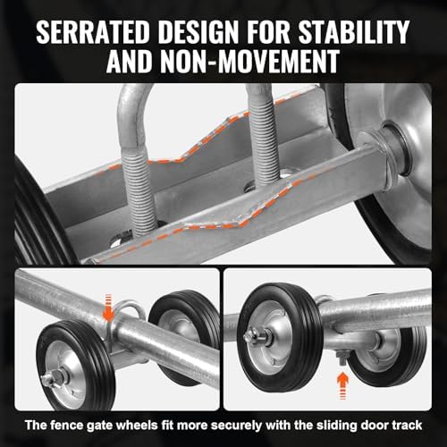 High-Duty Rolling Gate Kit for Heavy Doors
