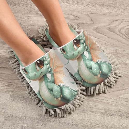Premium Microfiber Mop Slippers for Mopping and Comfort